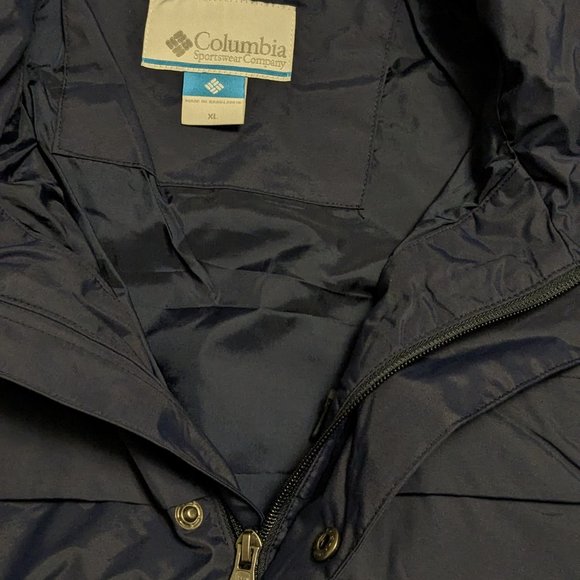 Columbia Men's Clifton Terrace Jacket Navy X Large Omni Tech NWT - Picture 3 of 4